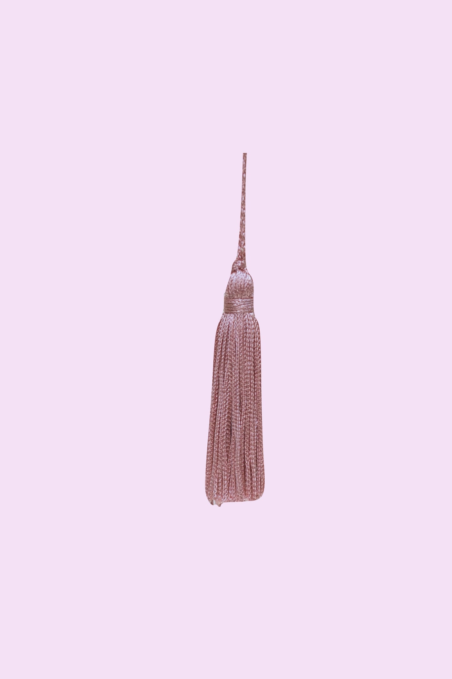 Borla de seda Rosa Palo ràfega Borla de seda