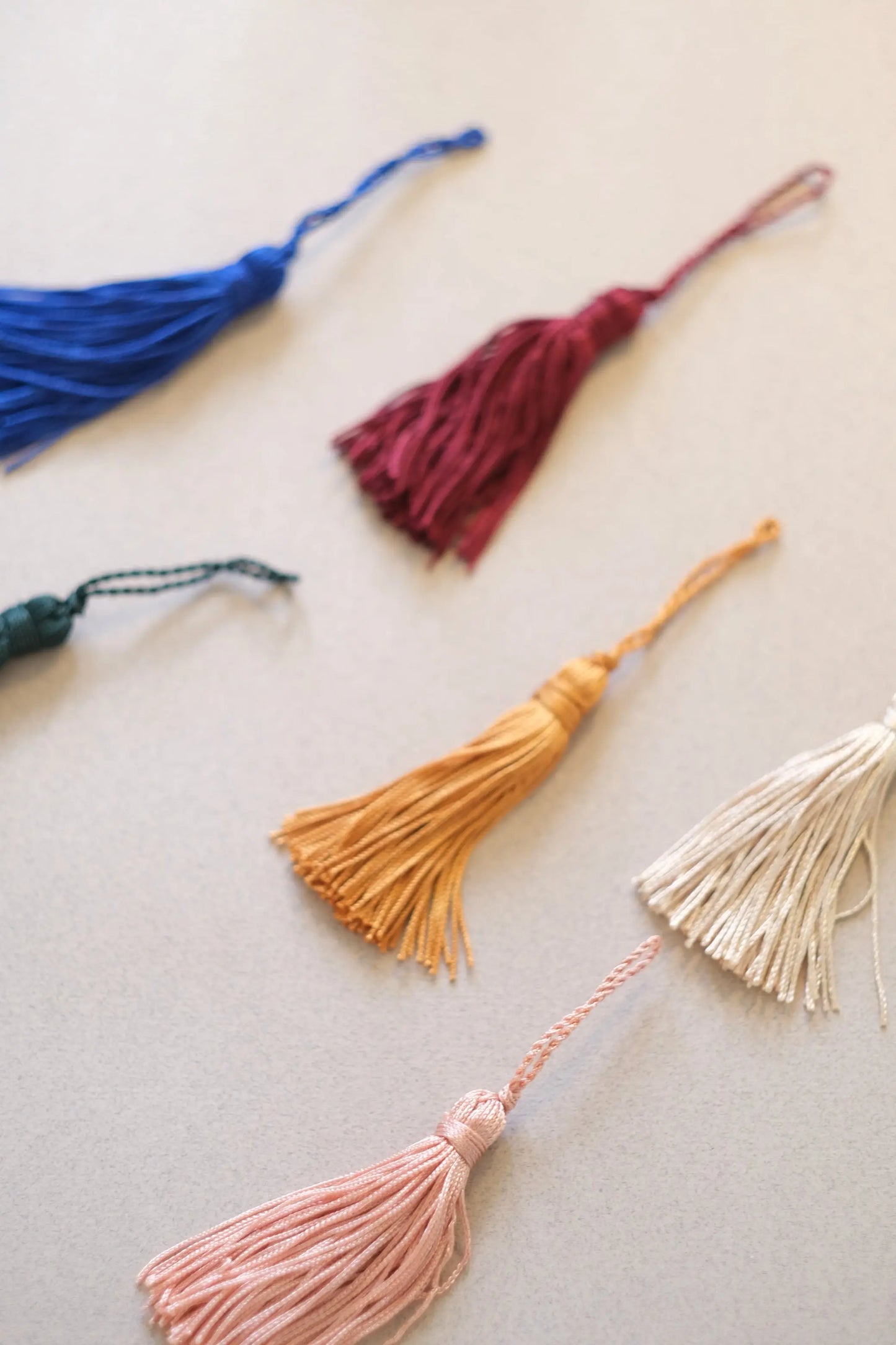 Borla de seda Verde ràfega Borla de seda 