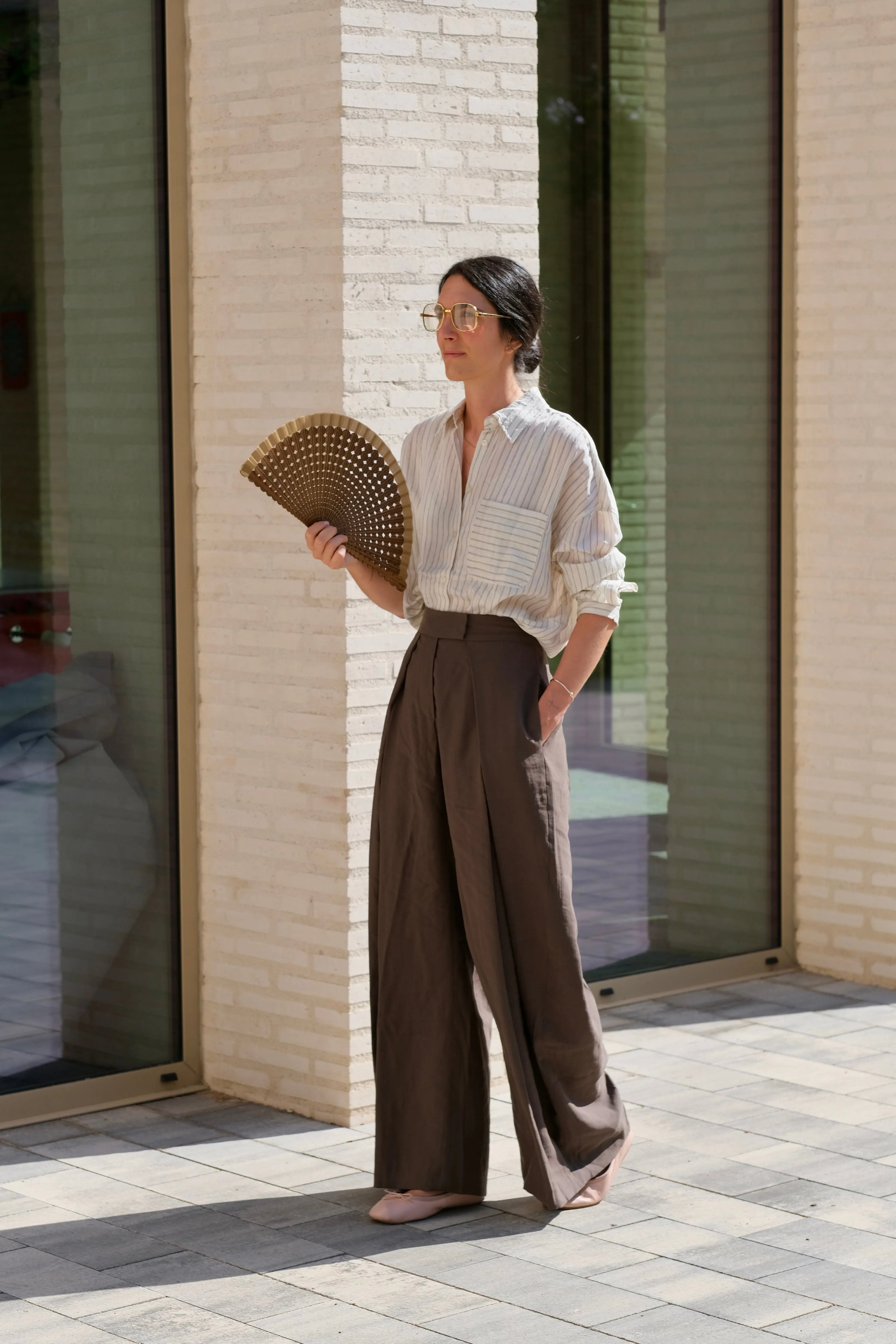 Abanico Núvol Bronce ràfega  