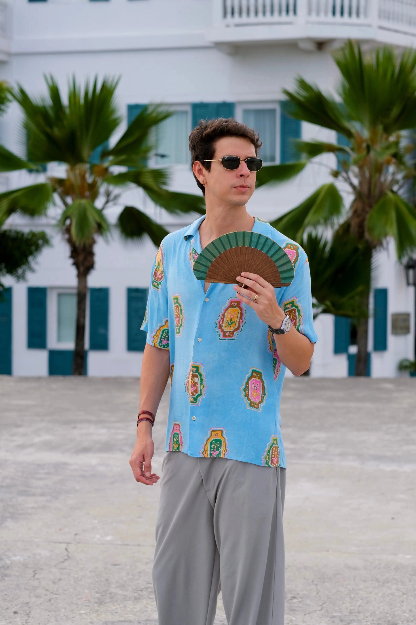 Abanico Petitó Aguacate ràfega  