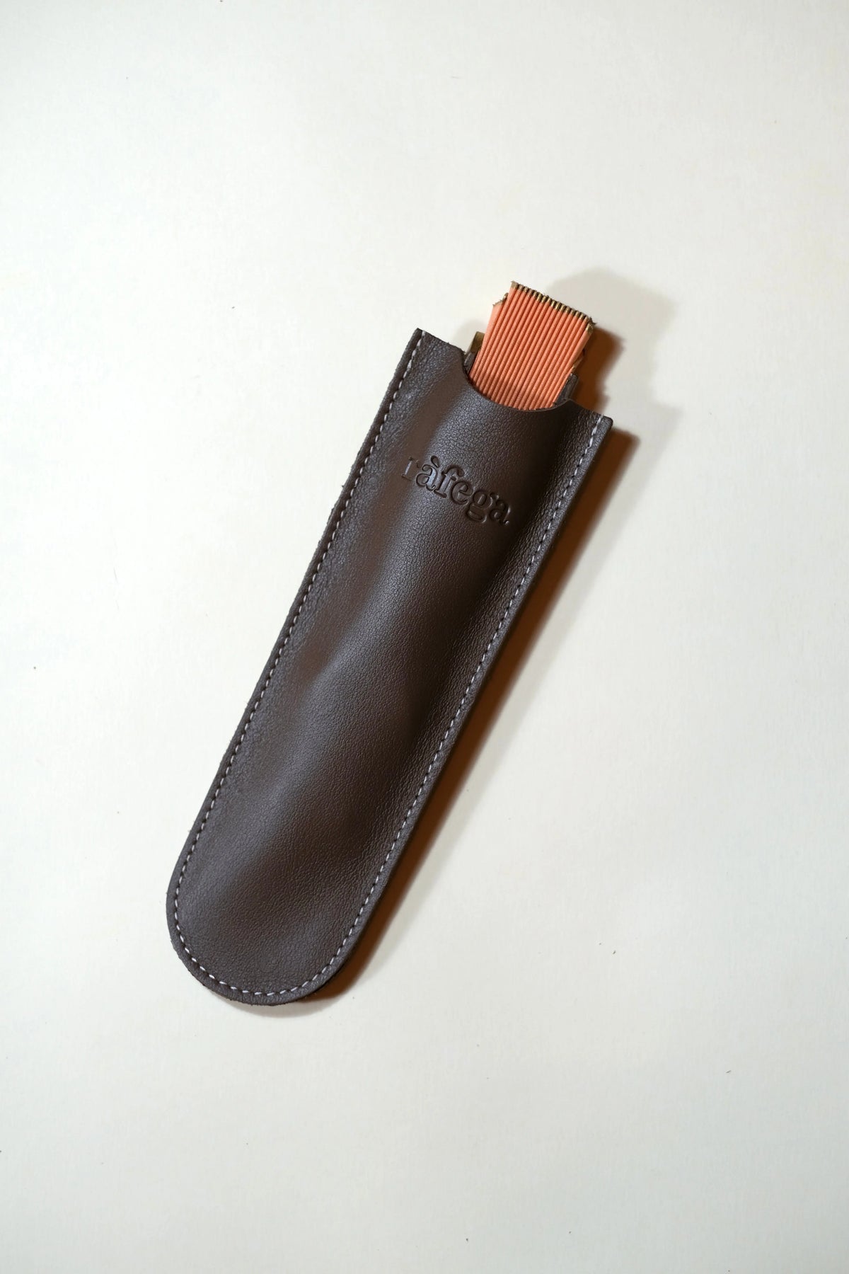 Petitó Leather Case - Capuccino