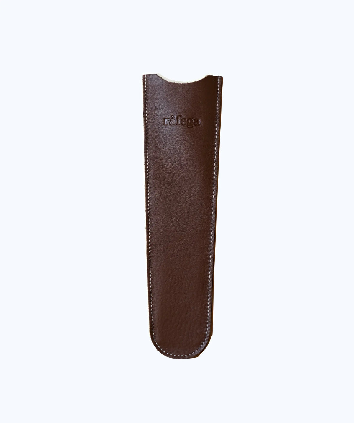 Funda de piel abanico - Marrón