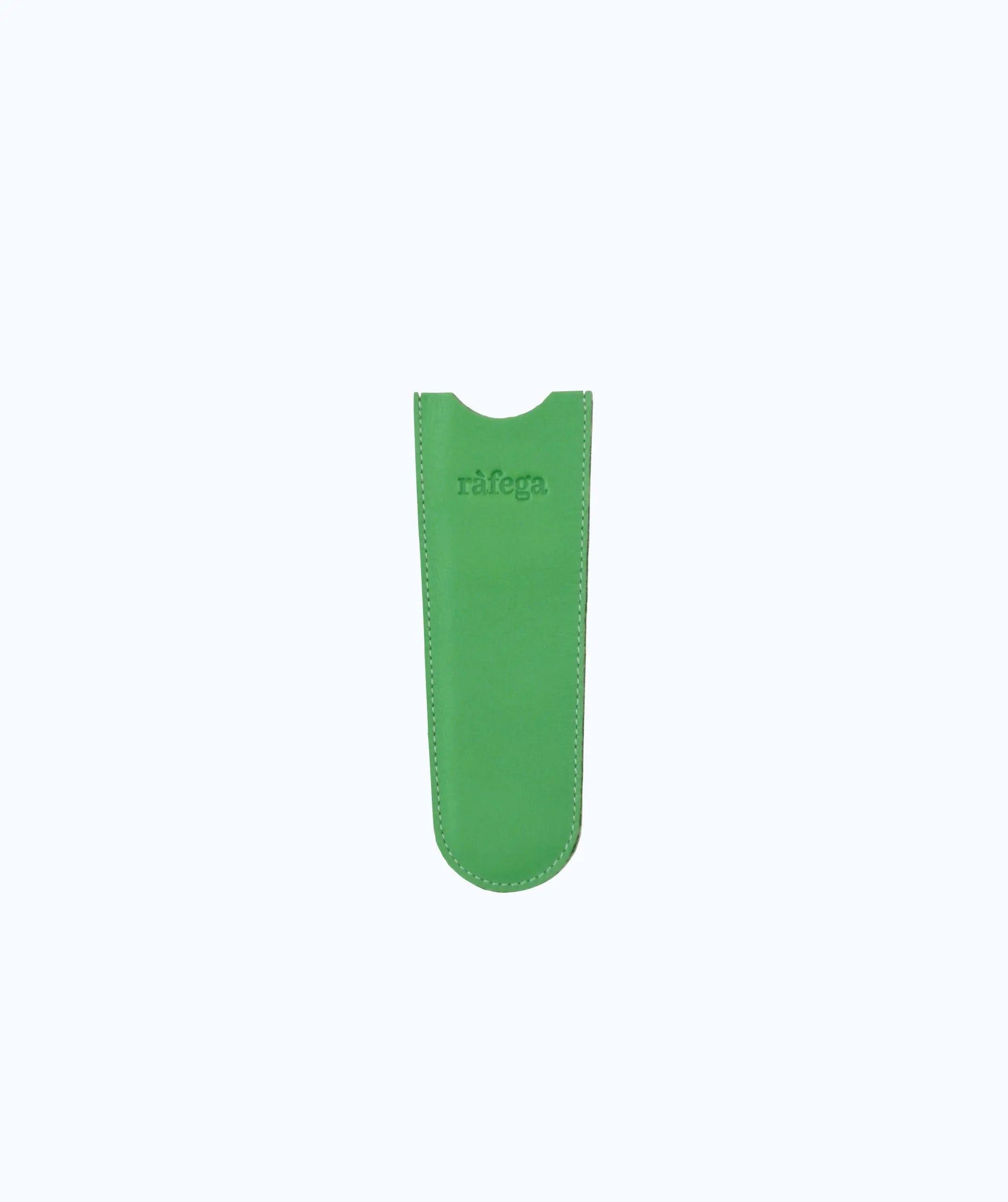 Funda de piel abanico petitó - Verde pistacho ràfega Funda Cuero 