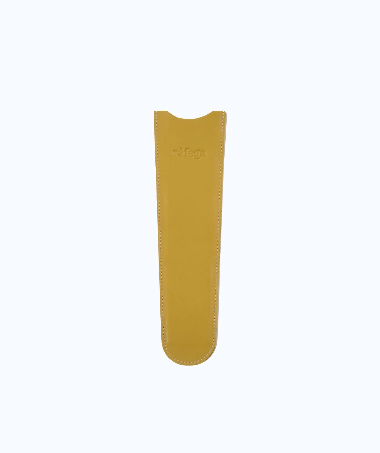 Funda de piel abanico - Mostaza ràfega Funda Cuero 