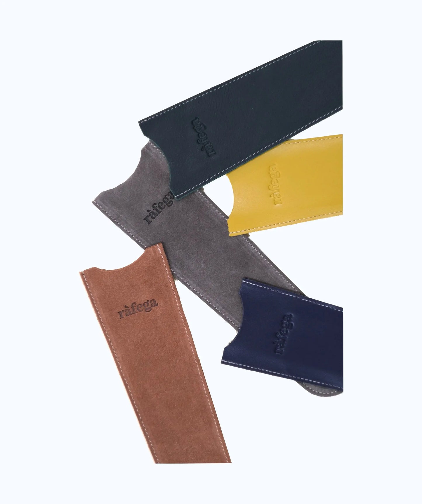 Funda de piel abanico petitó - Verde Noche ràfega Funda Cuero 