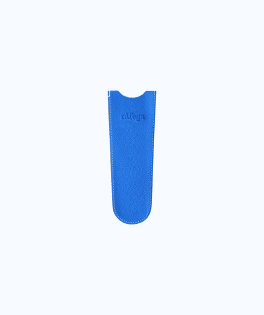 Funda de piel petitó - Azul ràfega Funda Cuero 