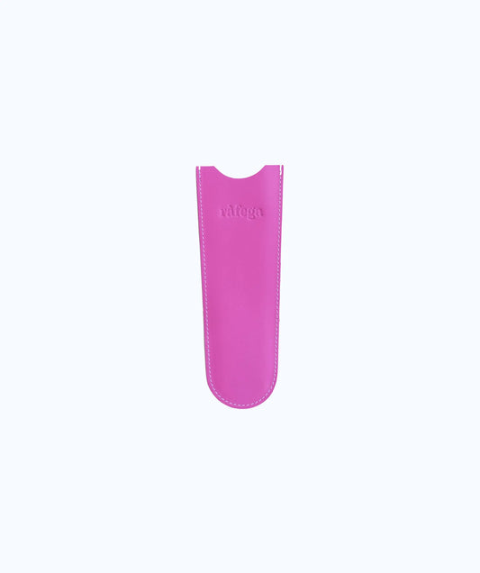 Funda de piel petitó - Fucsia ràfega Funda Cuero 