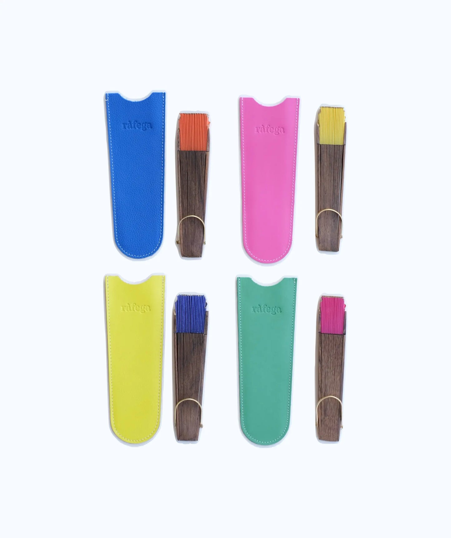 Funda de piel petitó - Verde ràfega Funda Cuero 
